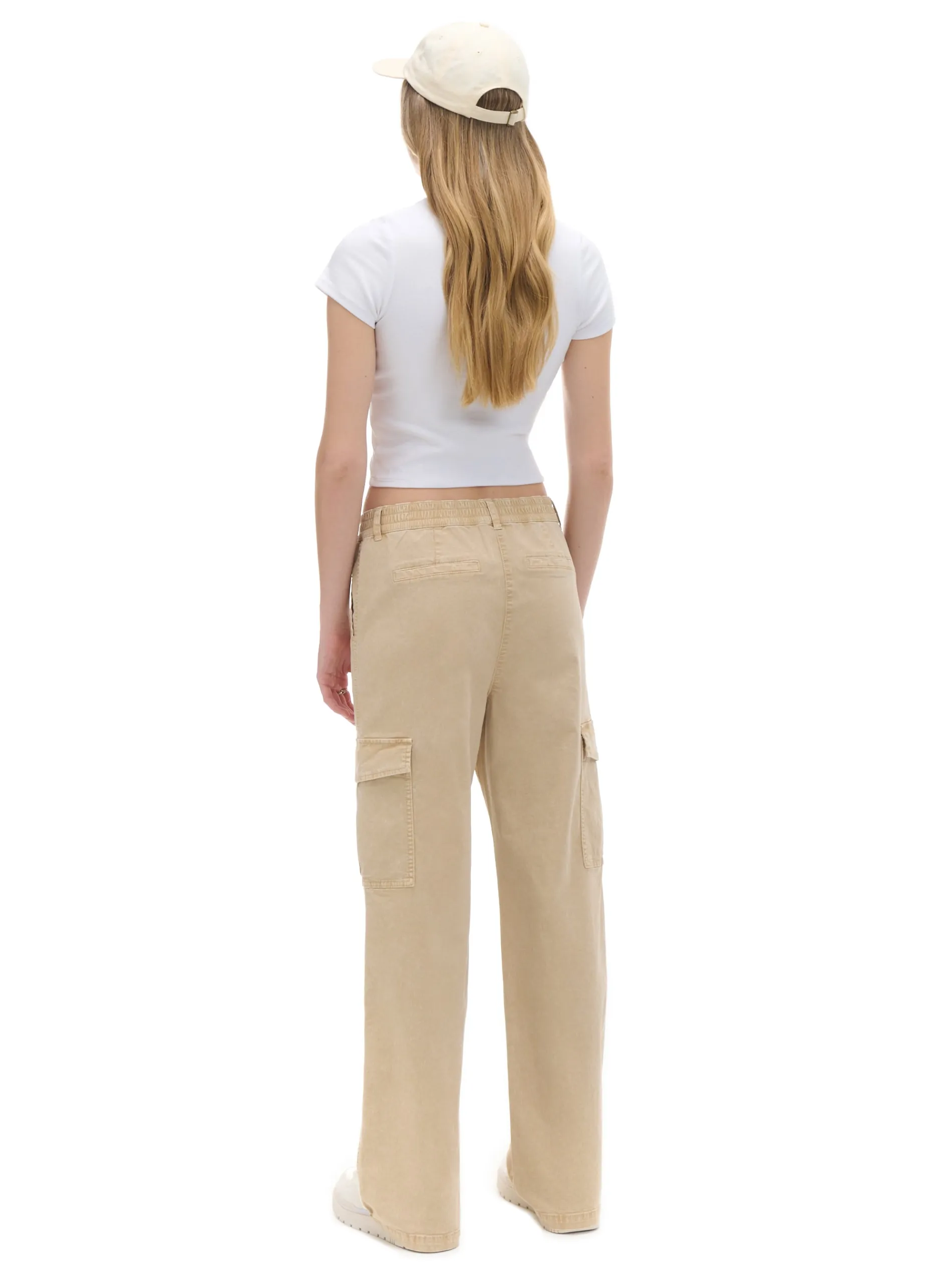 Cropp Spodnie*Spodnie straight z kieszeniami cargo