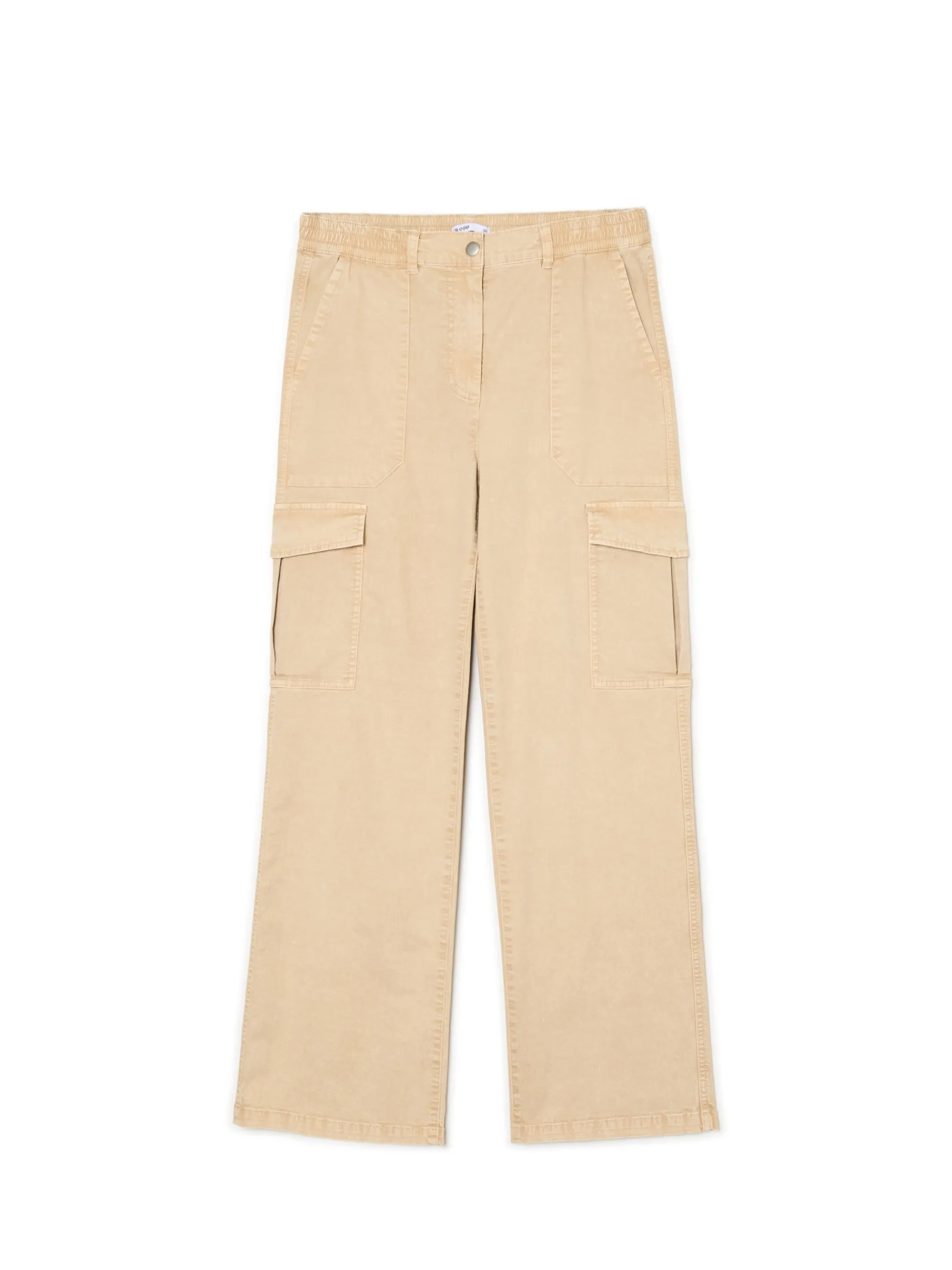 Cropp Spodnie*Spodnie straight z kieszeniami cargo