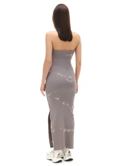 Cropp Sukienki, Kombinezony*Sukienka midi z rozcięciem