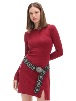 Cropp Sukienki, Kombinezony*Sukienka mini z długimi rękawami