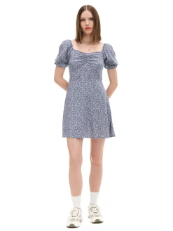 Cropp Sukienki, Kombinezony*Sukienka mini z kwiatowym wzorem all over