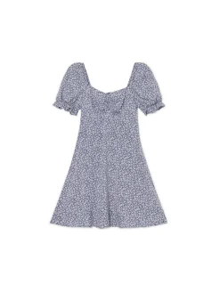 Cropp Sukienki, Kombinezony*Sukienka mini z kwiatowym wzorem all over