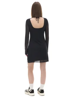 Cropp Sukienki, Kombinezony*Sukienka mini z siateczkowymi panelami