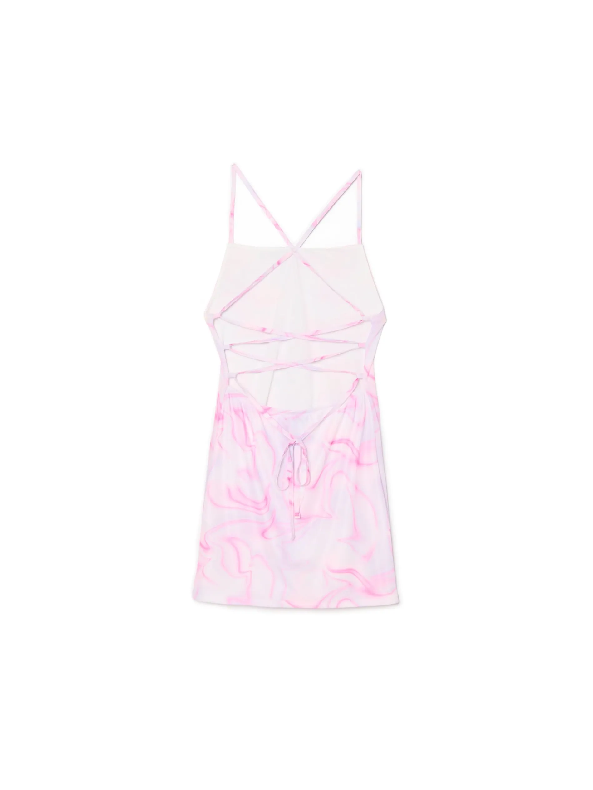 Cropp Sukienki, Kombinezony*Sukienka mini z wiązaniem na plecach