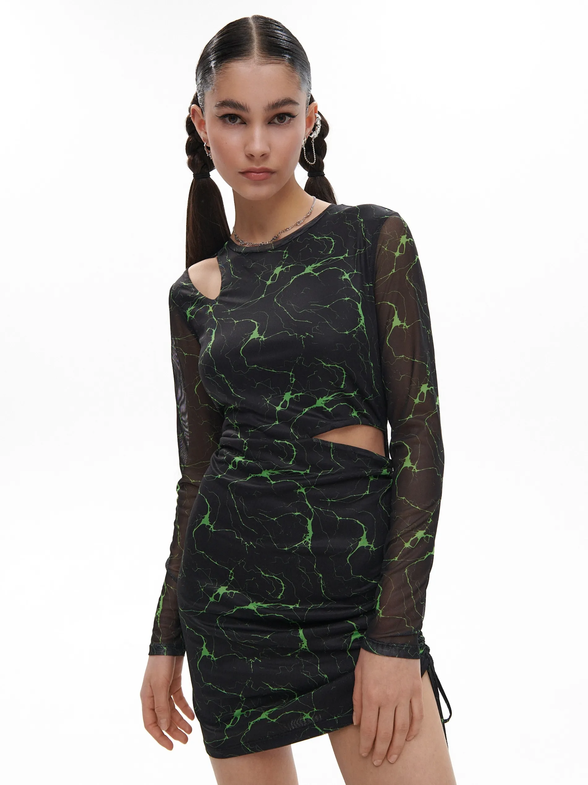 Cropp Sukienki, Kombinezony*Sukienka mini z wycięciami