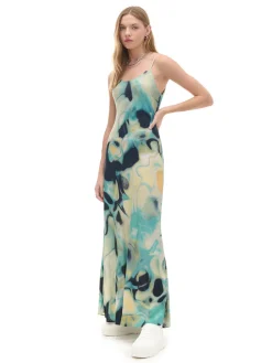 Cropp Sukienki, Kombinezony*Sukienka na ramiączkach z wiskozy