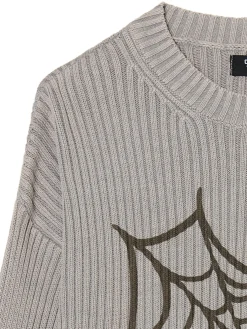 Cropp Swetry*Sweter oversize z nadrukiem serca