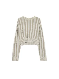 Cropp Swetry*Sweter ze strukturalnym wykończeniem
