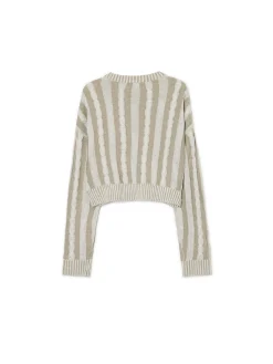 Cropp Swetry*Sweter ze strukturalnym wykończeniem