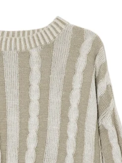 Cropp Swetry*Sweter ze strukturalnym wykończeniem