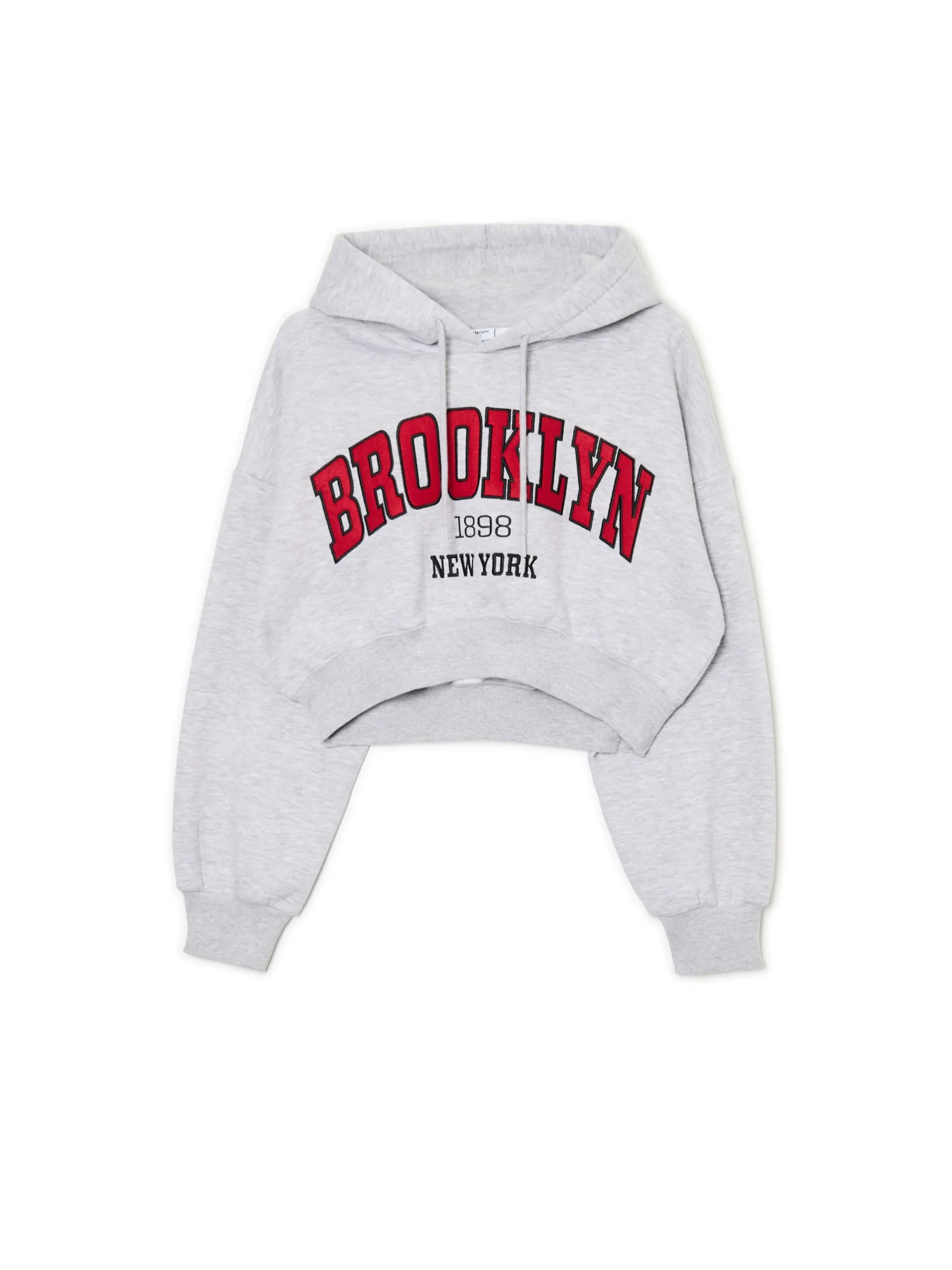 Cropp Bluzy|Sety*Szara bluza crop