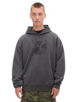 Cropp Bluzy*Szara bluza z aplikacją