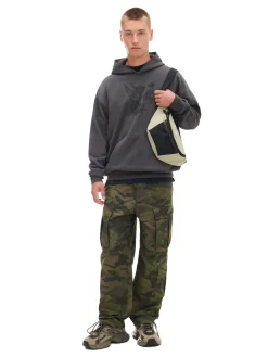 Cropp Bluzy*Szara bluza z aplikacją