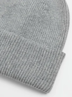 Cropp Czapki*Szara czapka beanie z dodatkiem wiskozy