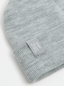 Cropp Czapki|Basic*Szara czapka beanie z wiskozą
