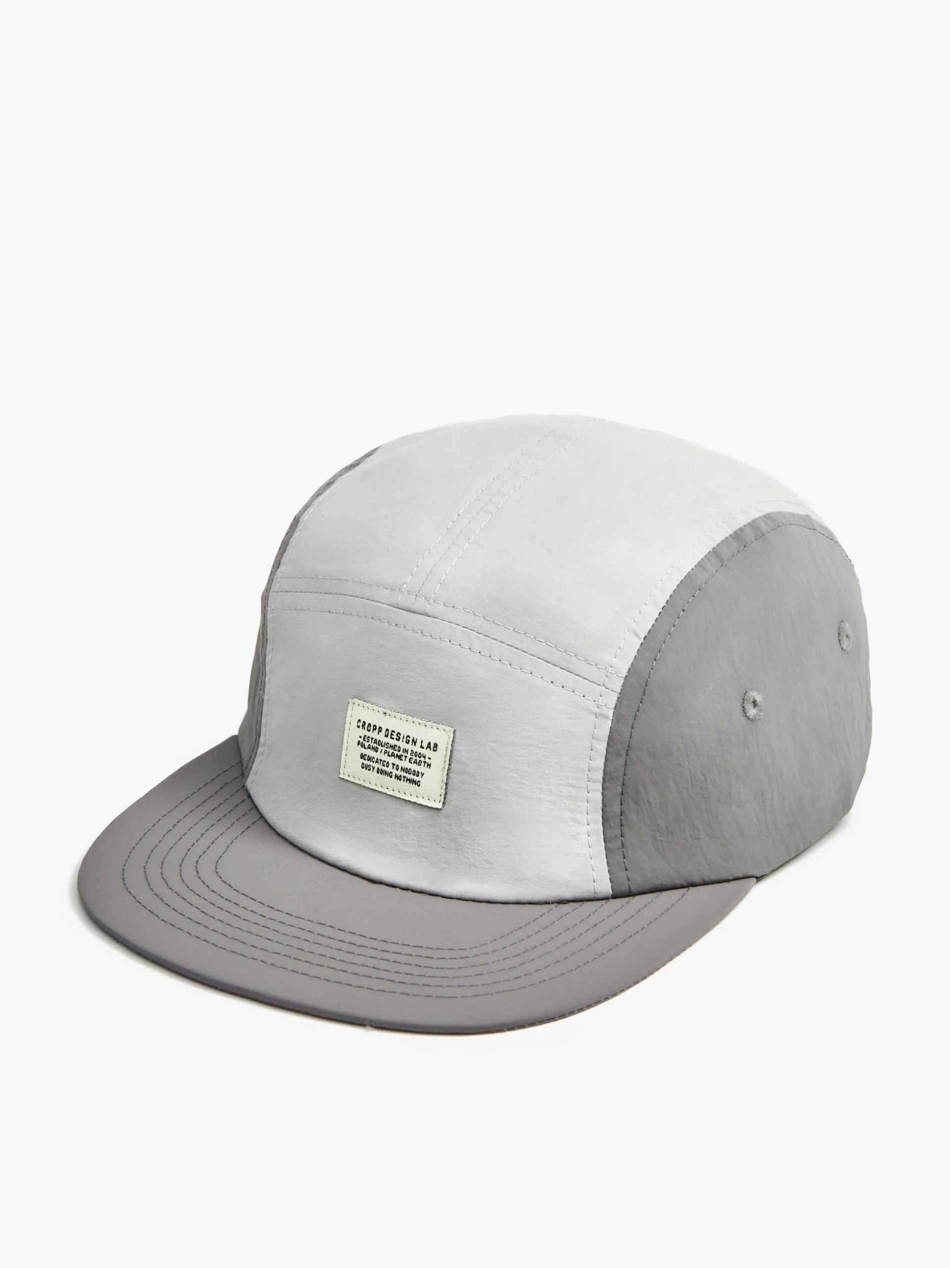 Cropp Czapki*Szara czapka z daszkiem