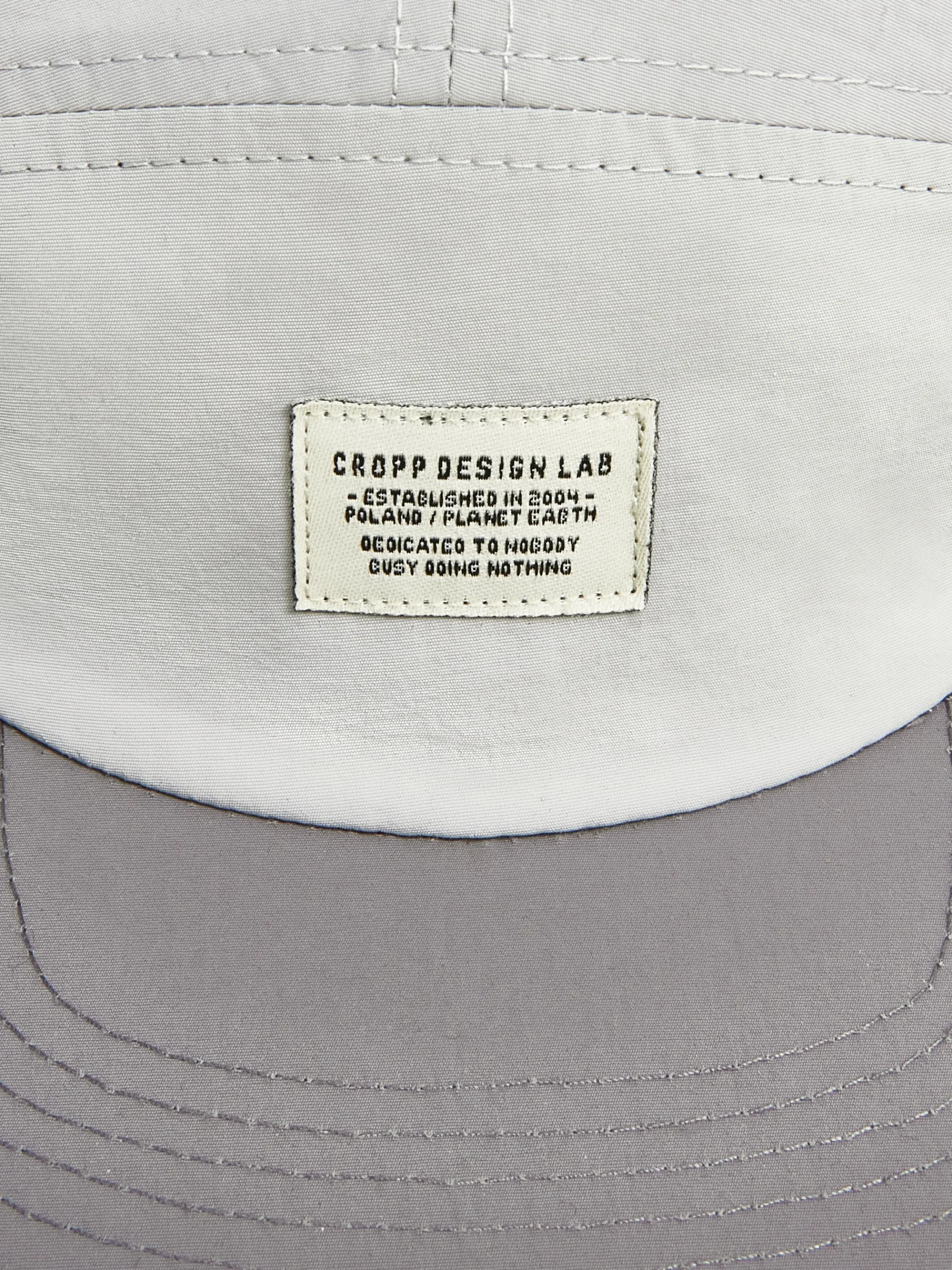 Cropp Czapki*Szara czapka z daszkiem