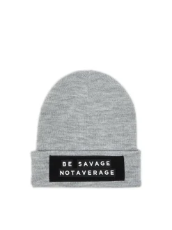 Cropp Czapki*Szara czapka z personalizowanym napisem