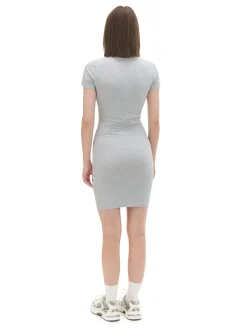Cropp Sukienki, Kombinezony*Szara dopasowana sukienka mini