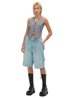 Cropp Koszulki, Topy*Szara kamizelka