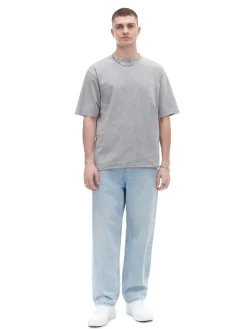 Cropp Koszulki*Szara koszulka acid wash