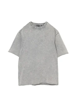 Cropp Koszulki*Szara koszulka acid wash