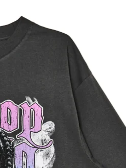 Cropp Koszulki*Szara koszulka Snoop Dogg