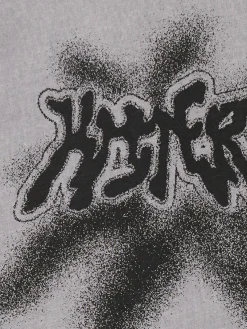 Cropp Koszulki, Topy*Szara koszulka z nadrukiem