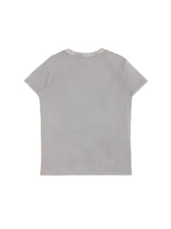 Cropp Koszulki, Topy*Szara koszulka z nadrukiem