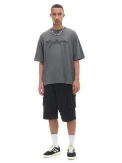 Cropp Koszulki*Szara koszulka z napisem