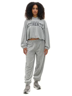 Cropp Bluzy|Sety*Szara krótka bluza boxy