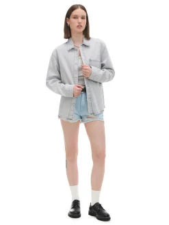 Cropp Kurtki, Płaszcze|Sety*Szara kurtka jeansowa