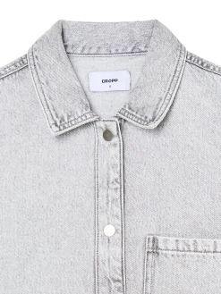 Cropp Kurtki, Płaszcze|Sety*Szara kurtka jeansowa