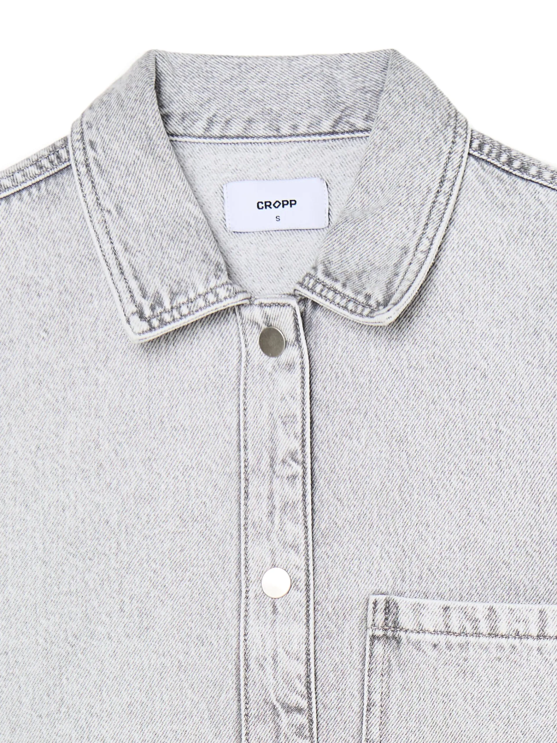 Cropp Kurtki, Płaszcze|Sety*Szara kurtka jeansowa