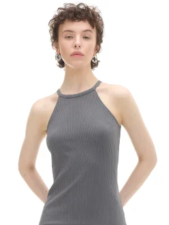 Cropp Sukienki, Kombinezony*Szara plisowana sukienka