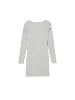 Cropp Sukienki, Kombinezony*Szara sukienka mini z długimi rękawami