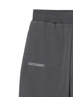 Cropp Spodnie*Szare dresowe joggery z nadrukiem