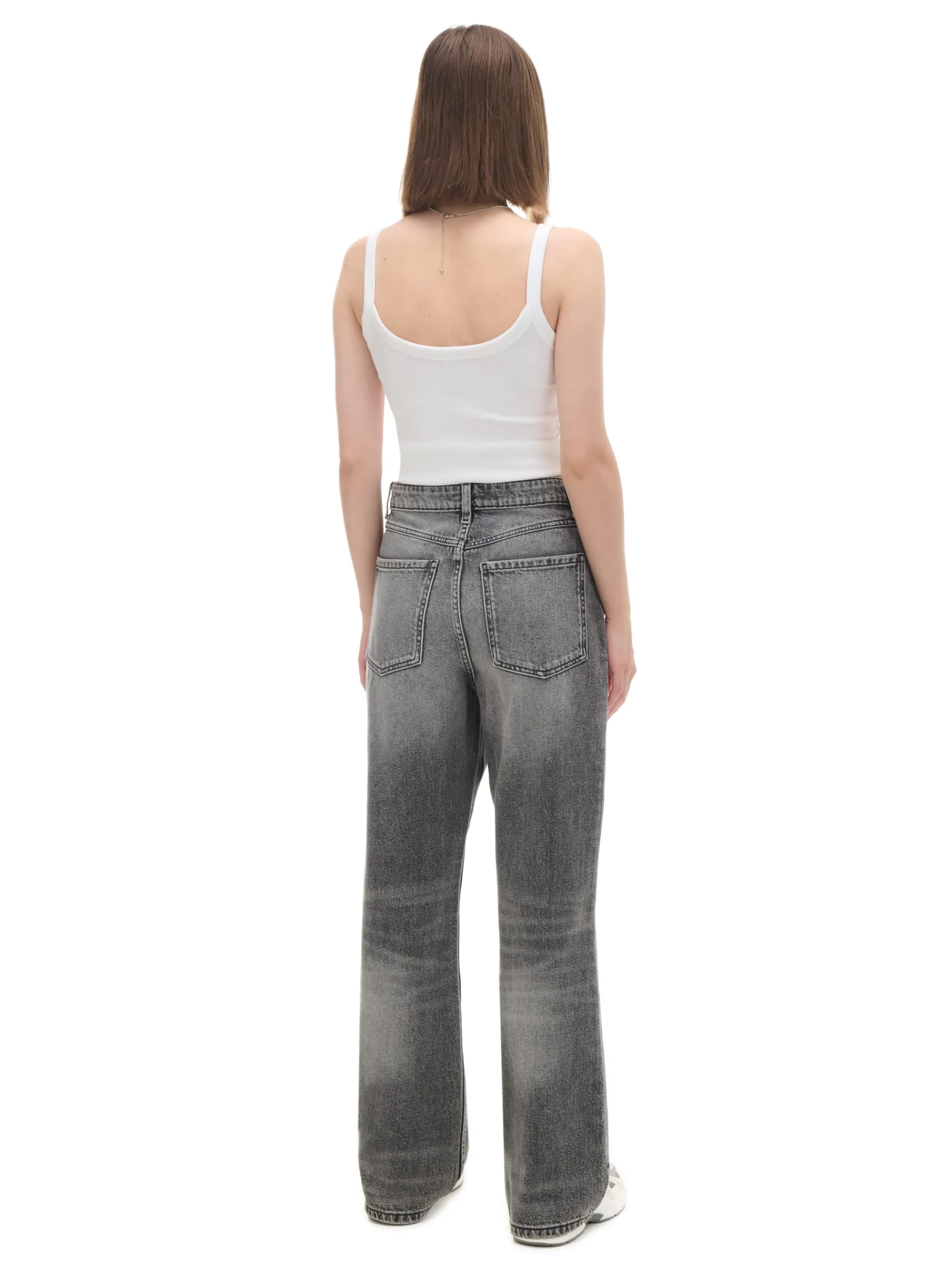 Cropp Jeansy*Szare jeansy baggy