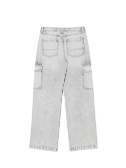 Cropp Jeansy*Szare jeansy baggy