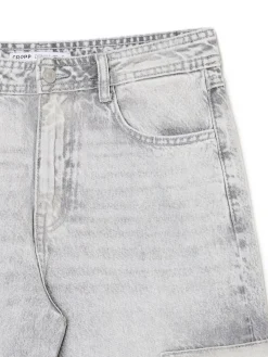 Cropp Jeansy*Szare jeansy baggy