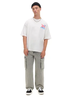 Cropp Jeansy|Baggy*Szare jeansy baggy