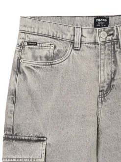 Cropp Jeansy|Baggy*Szare jeansy baggy