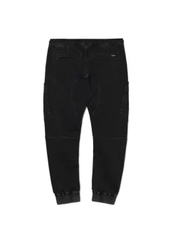 Cropp Jeansy*Szare jeansy jogger z kieszeniami cargo