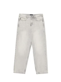 Cropp Jeansy*Szare jeansy loose