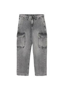 Cropp Jeansy*Szare jeansy relaxed