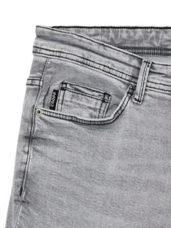 Cropp Jeansy*Szare jeansy slim