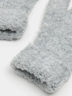 Cropp Rękawiczki*Szare rękawiczki z domieszką wełny