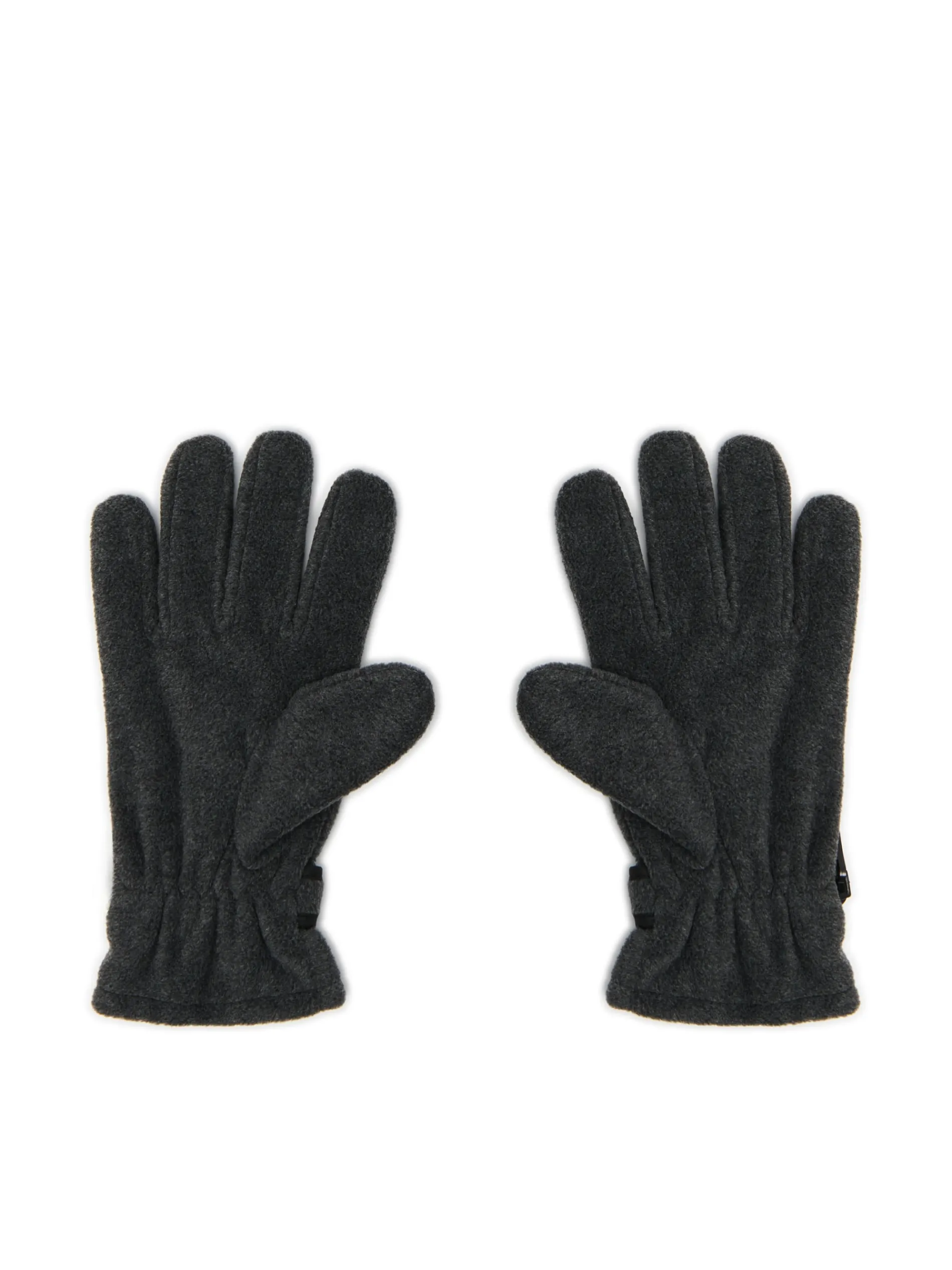 Cropp Rękawiczki|Basic*Szare rękawiczki z karabińczykiem