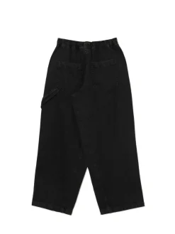 Cropp Spodnie*Szare spodnie baggy z wysokim stanem