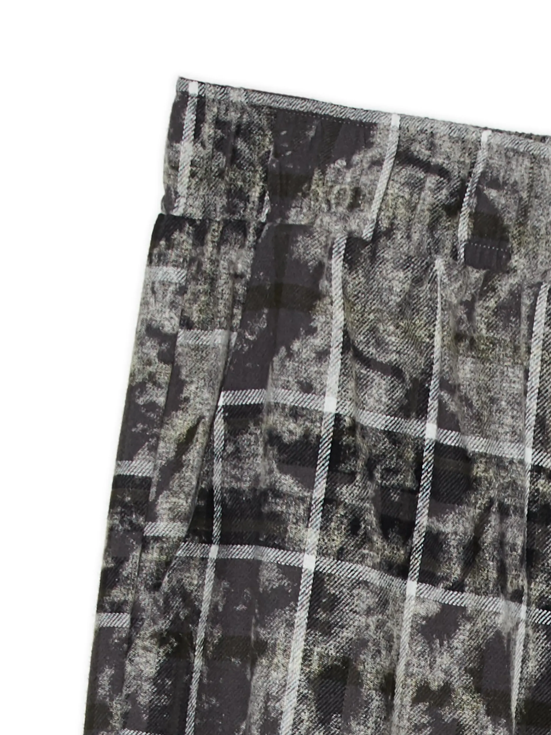 Cropp Spodnie*Szare spodnie w marmurkową kratę